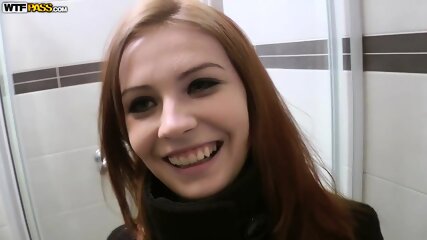 Public Restroom Fuck With Charming Girl Timea Bella