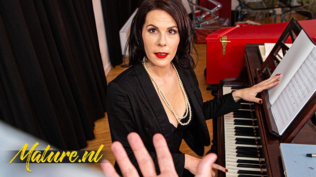 Her Piano Teacher - French Piano Teacher Fucked in her Ass by Monster Cock