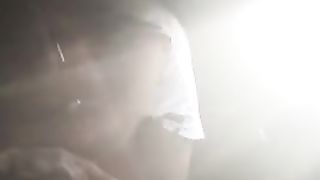 Cheating Ebony on the Phone with her Boyfriend Car Sex