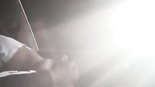 Cheating Ebony on the Phone with her Boyfriend Car Sex