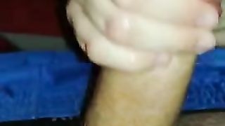 Hand job/movie night