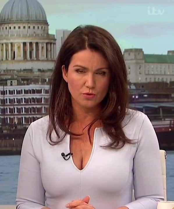 Susanna Reid Displaying Her Milf Cleavage