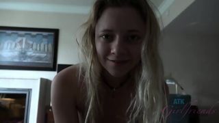 Action With Cute Blonde