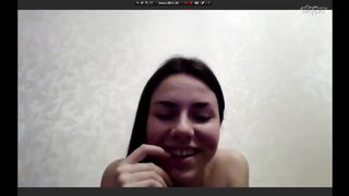 Naive Vika from Tyumen shows her body to a stranger