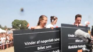 Roskilde Festival Naked Run Public Nudity