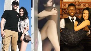 Japanese amateur toumomi cucks bf on facetime with BBC