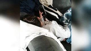 Sexy Horny Teen Caught Masturbating!