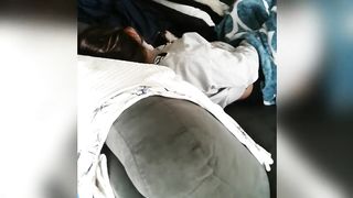 Sexy Horny Teen Caught Masturbating!