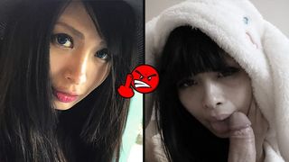 SCREWMETOO Horny Japanese Asian Bunny has serious Skills