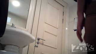 Hidden Cam Toilet Stockings 8