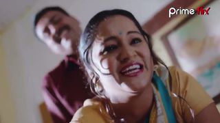 Indian aunty enjoying