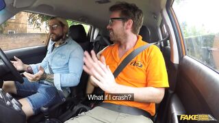 Teacher Fucks Her Hard During Driving Lesson