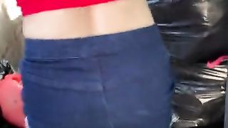 Babe Spencer Bradley is Cum Twerking in PUBLIC POV