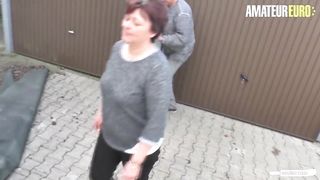 AmateurEuro - Busty German WIFE Fucked On The Couch By Her Lover
