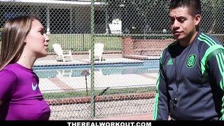 TheRealWorkout- Hot Big Ass Soccer Player Fucked After Practice