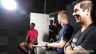 Tiny young Girls 1st gangbang ever