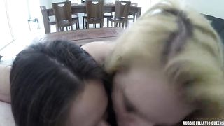 2017 Oral Creampie Compilation - Aussie Fellatio Queens