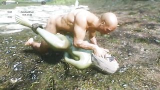 Sexy Skyrim-Ork Slave Abused by a Guard
