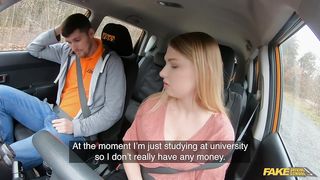 Lucy really-really needs her driver's permit