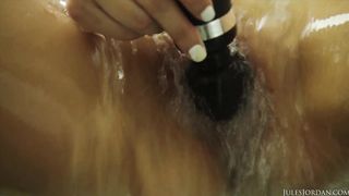 Jules Jordan - Eliza Ibarra Interracial Squirting Creampie
