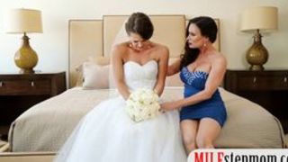 Stepson and his fiancee enjoyed threeway with stepmom