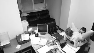 Seduction of Office Secretary Caught on Hidden Security Cam