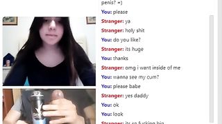 Omegle Girl Shows her Big Tits