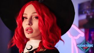 Horny Witch Play with Black Dick