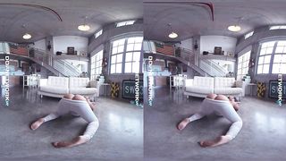 Sensual VR goddess Bailey Brooke takes you on POV voyeur masturbation trip