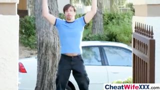 Naughty Housewife (jennifer white) Like To Cheat In Hard Style Action Tape