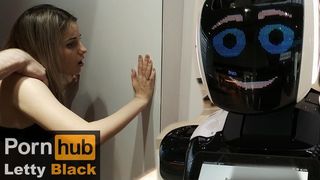 Public Oral Creampie in Mall - Letty Black