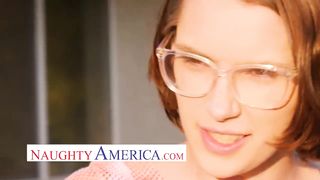 naughty america Ashley Red and Leah Lee get fucked