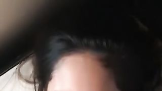 Latina Teen Swallows Load Homemade