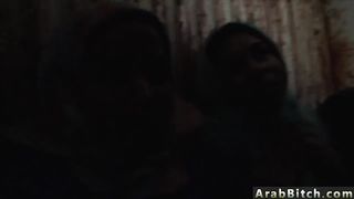 Arab couple and guy fuck maid Operation Pussy Run!