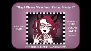 May I Wear your Collar, Master?