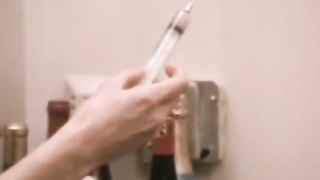 Classic Blonde MILF Blowjob In Chair