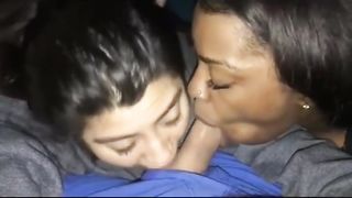 Best Blowjob Ever. my Girl and her best Friend