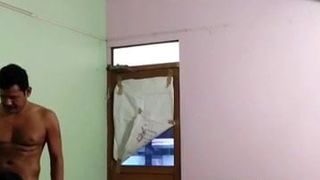 Doctor having good time with patient