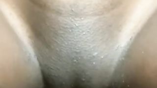 Broken Condom Creampie for Cute Black Teen Girl