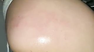 Sexy Oiled up PAWG Maid Teasing and Pussy Farting on BBC