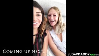 Phat Ass 18y/o With Huge Natural Tits Loves Fucking Her Sugar Daddy's Big Cock Till She Cums