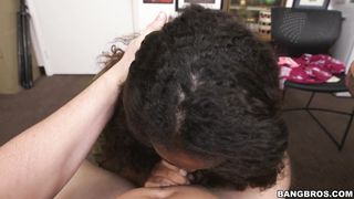 Ebony Babe Banged On Desk - Nicole Bexley