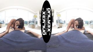Only3xVR - Chole Lamour gives massage in pov vr porn