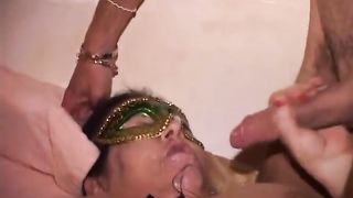 Italian BBW Granny Fucks Well And Sucks Cocks Even Better
