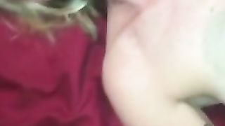 Wife sucks me off good and swallows