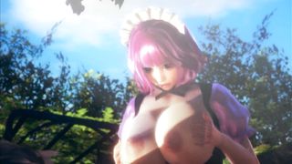 Kokoro Maid Hot Titjob and Creampie
