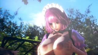 Kokoro Maid Hot Titjob and Creampie