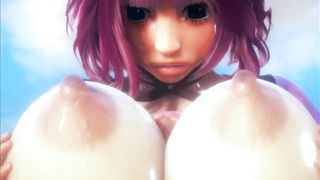 Kokoro Maid Hot Titjob and Creampie
