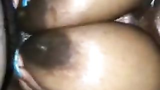 Tit Fucking Huge Breasts of Kenyan Bar Maid