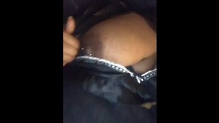 “MUST WATCH” Sexy Black BBW Maid getting Fingered at Party almost got Caught